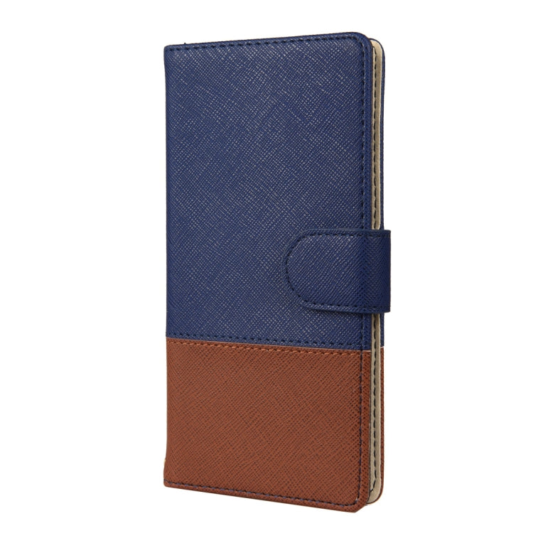 For Samsung Galaxy Note20 Ultra Color Splicing Horizontal Flip Leather Case with Holder & Card Slots & Wallet & Photo Frame