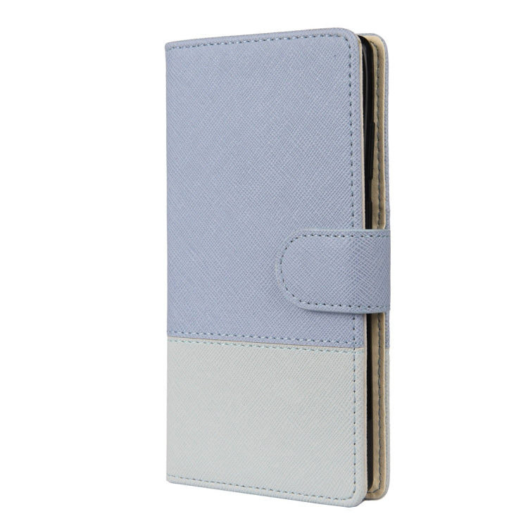 For Samsung Galaxy Note20 Ultra Color Splicing Horizontal Flip Leather Case with Holder & Card Slots & Wallet & Photo Frame