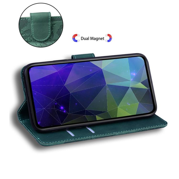 For Redmi A5 4G 173.3mm Tiger Embossing Pattern Leather Phone Case