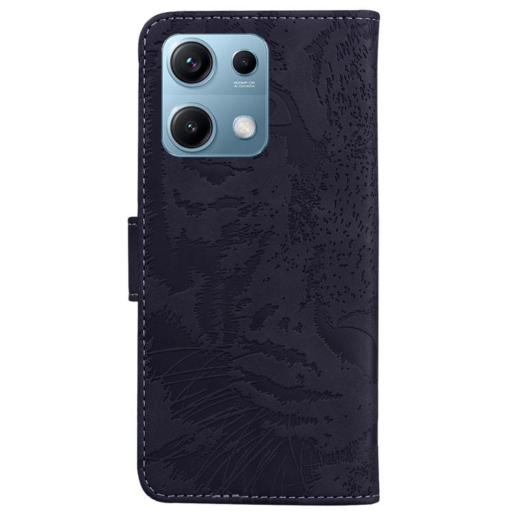 For Redmi Note 14S 4G Tiger Embossing Pattern Leather Phone Case