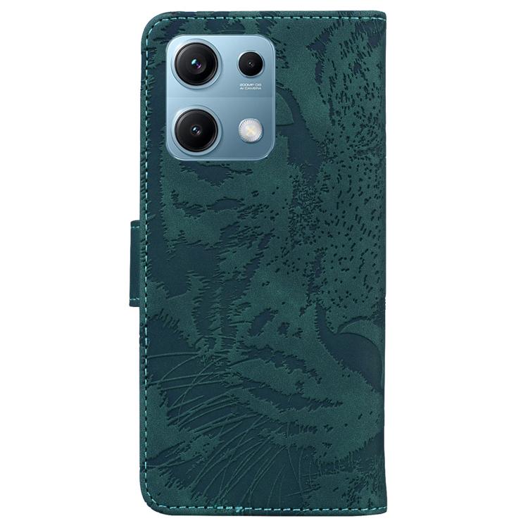For Redmi Note 14S 4G Tiger Embossing Pattern Leather Phone Case