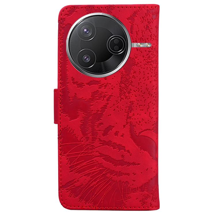For Redmi K80 / K80 Pro / Xiaomi Poco F7 Pro Tiger Embossing Pattern Leather Phone Case