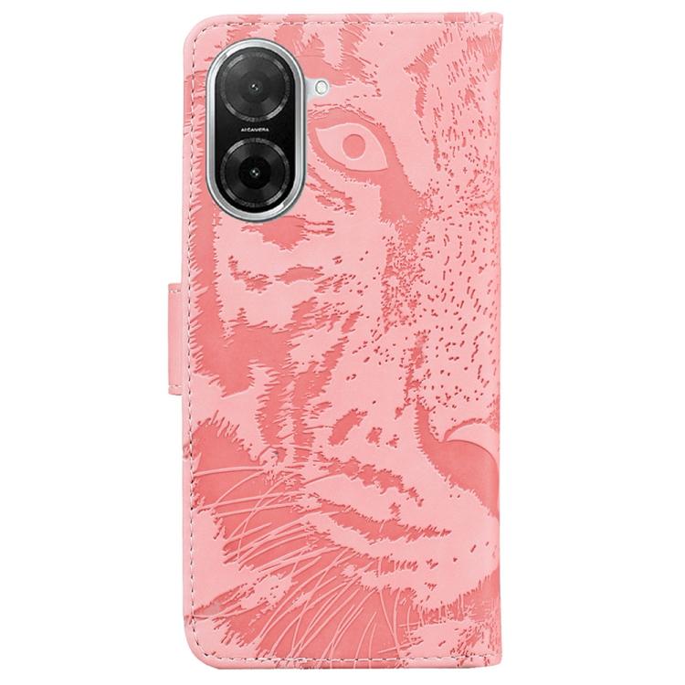 For Redmi A5 4G 171.7mm Tiger Embossing Pattern Leather Phone Case