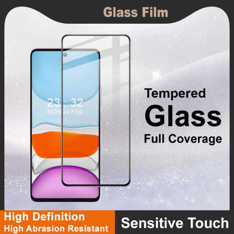For Xiaomi Poco M7 Pro 5G imak 9H Surface Hardness Full Screen Tempered Glass Film Pro+ Series