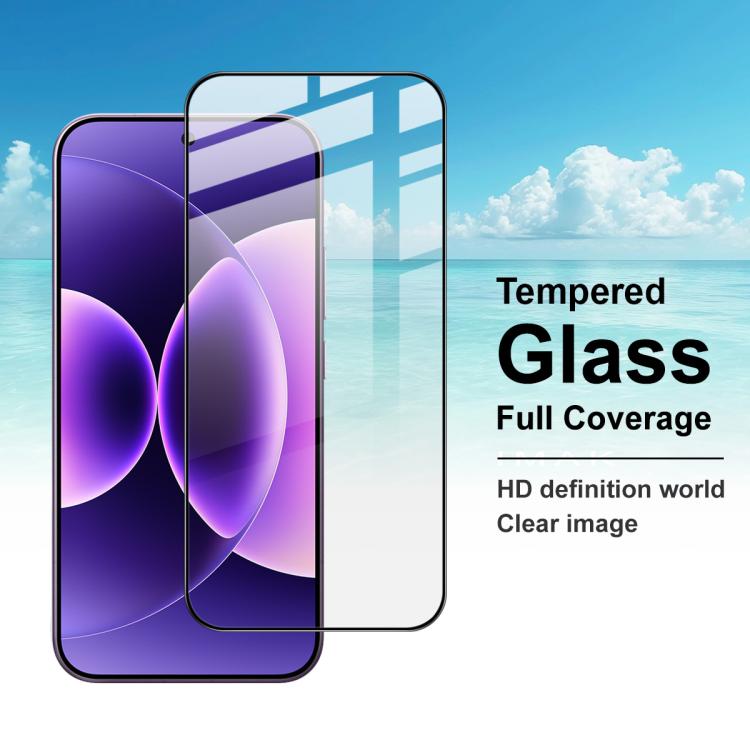 For Xiaomi 17 Pro Max imak 9H Surface Hardness Full Screen Tempered Glass Film Pro+ Series