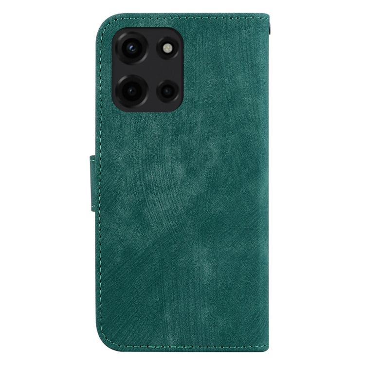 For Motorola Moto G 5G 2025 Little Tiger Embossed Leather Phone Case