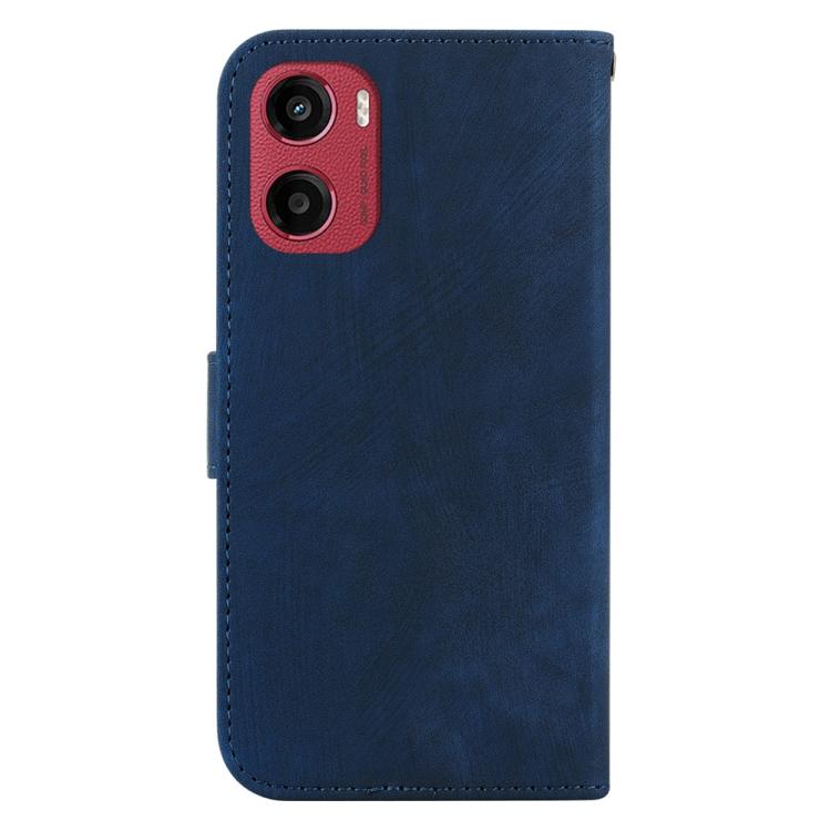 For Motorola Moto G05 / E15 Little Tiger Embossed Leather Phone Case