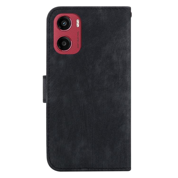 For Motorola Moto G05 / E15 Little Tiger Embossed Leather Phone Case