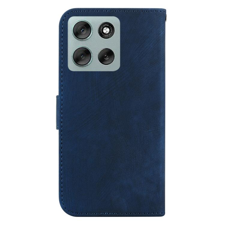 For Motorola Moto G56 5G / G66j 5G / G66y 5G Little Tiger Embossed Leather Phone Case