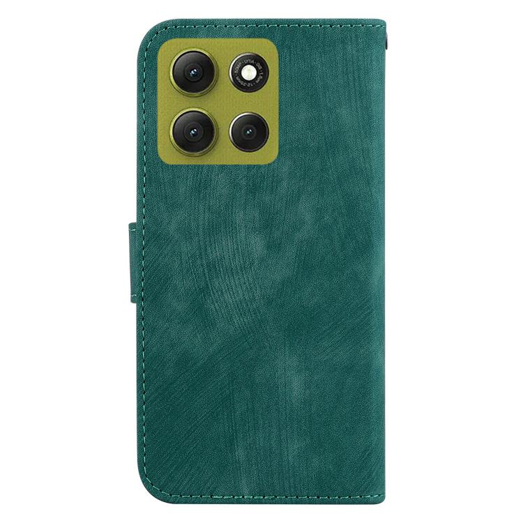 For Motorola Moto G86 5G Little Tiger Embossed Leather Phone Case