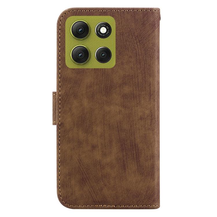 For Motorola Moto G86 5G Little Tiger Embossed Leather Phone Case
