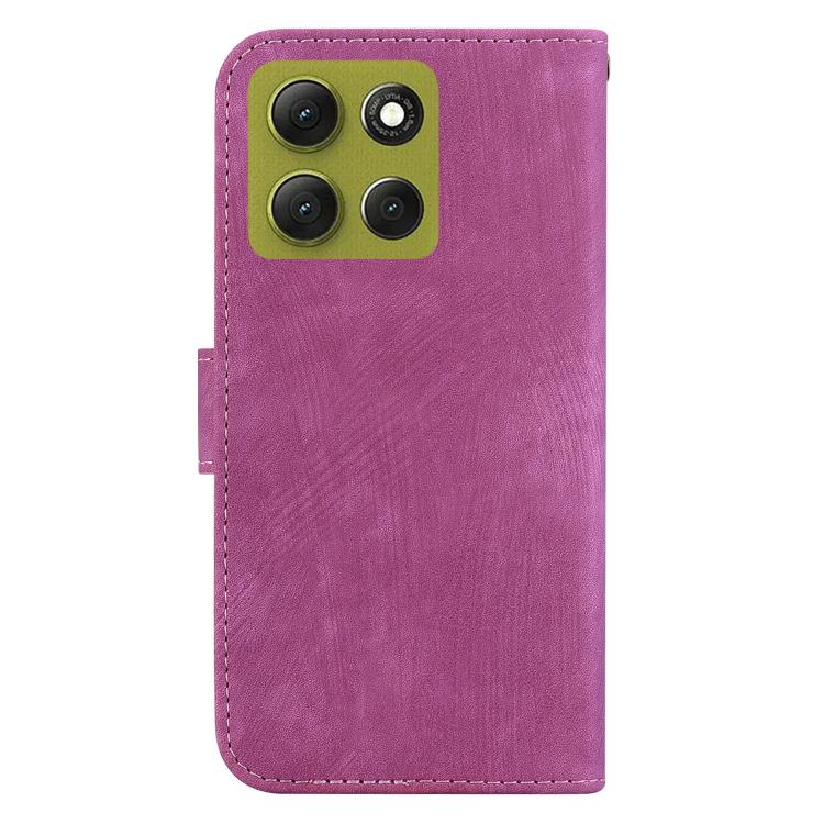 For Motorola Moto G86 5G Little Tiger Embossed Leather Phone Case