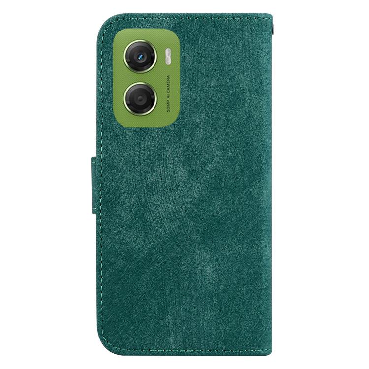 For Motorola Moto G06 4G Little Tiger Embossed Leather Phone Case