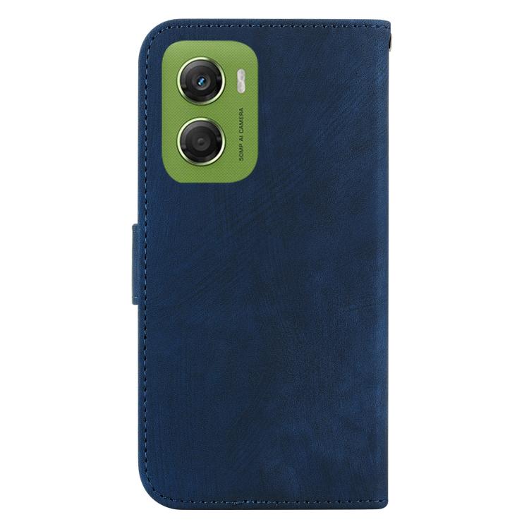 For Motorola Moto G06 4G Little Tiger Embossed Leather Phone Case