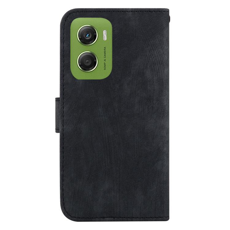 For Motorola Moto G06 4G Little Tiger Embossed Leather Phone Case