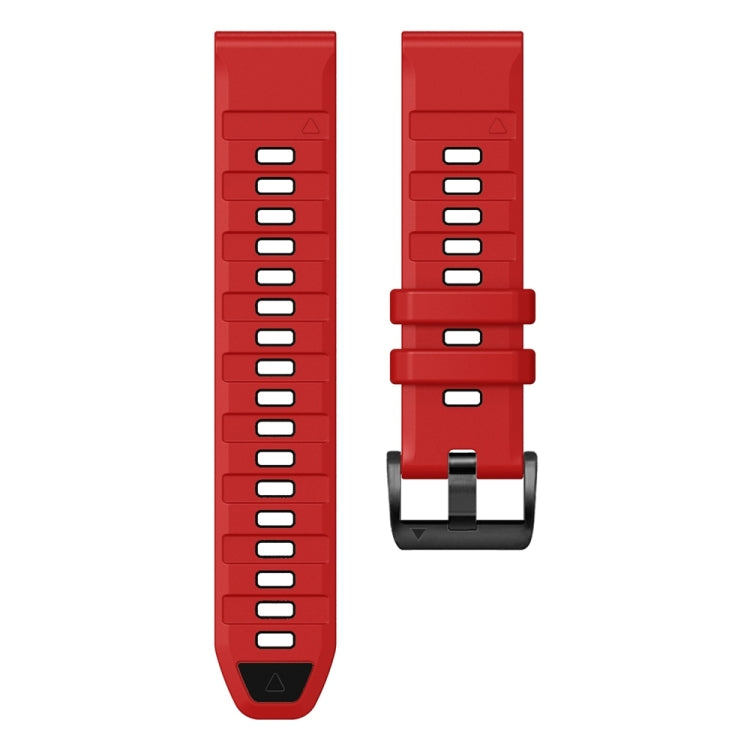 For Garmin 26mm Official Two Color Quick Release Silicone Watch Band