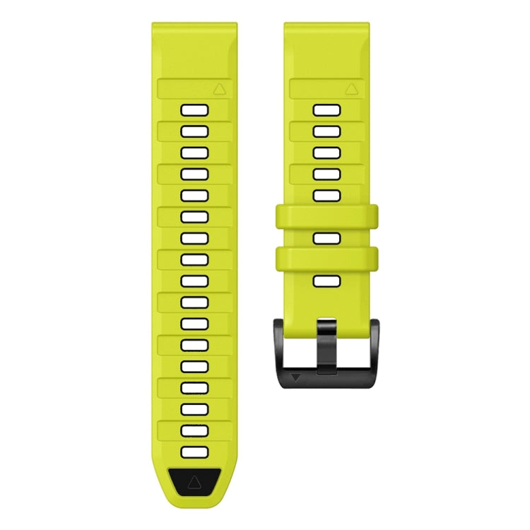 For Garmin 26mm Official Two Color Quick Release Silicone Watch Band