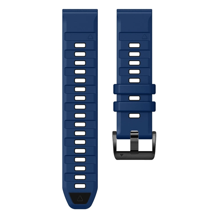 For Garmin 22mm Official Two Color Quick Release Silicone Watch Band