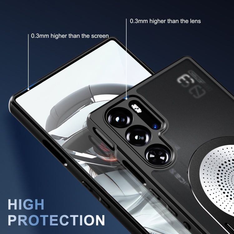 For ZTE nubia RedMagic 9 Pro / 9S Pro Heat Dissipation Aromatherapy MagSafe Holder Phone Case