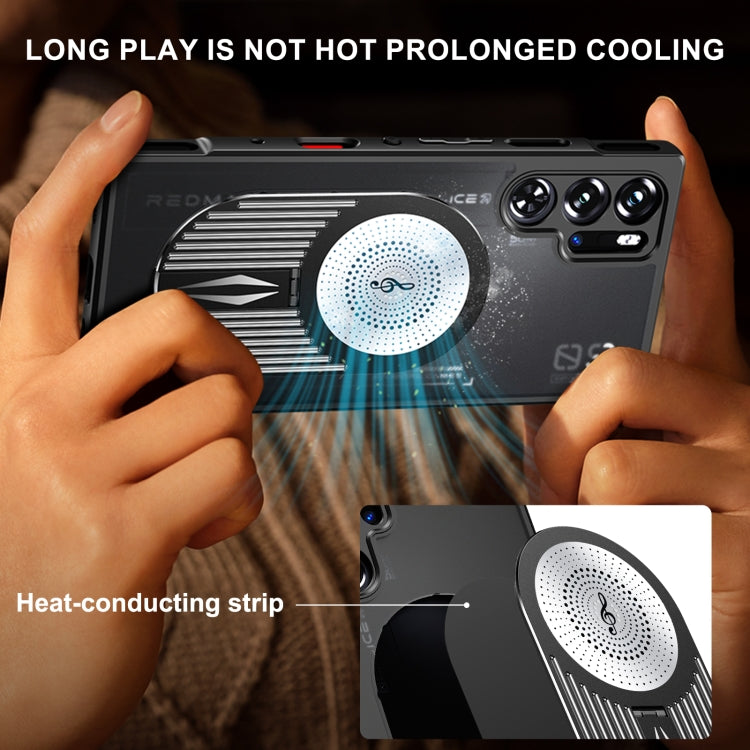 For ZTE nubia RedMagic 9 Pro / 9S Pro Heat Dissipation Aromatherapy MagSafe Holder Phone Case