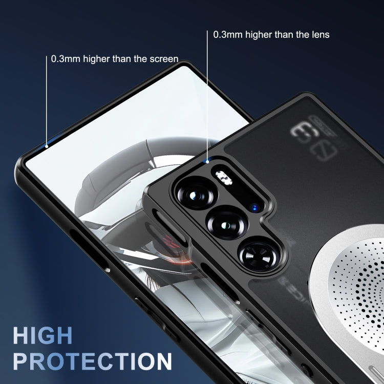 For ZTE nubia RedMagic 9 Pro / 9S Pro Heat Dissipation Aromatherapy MagSafe Holder Phone Case