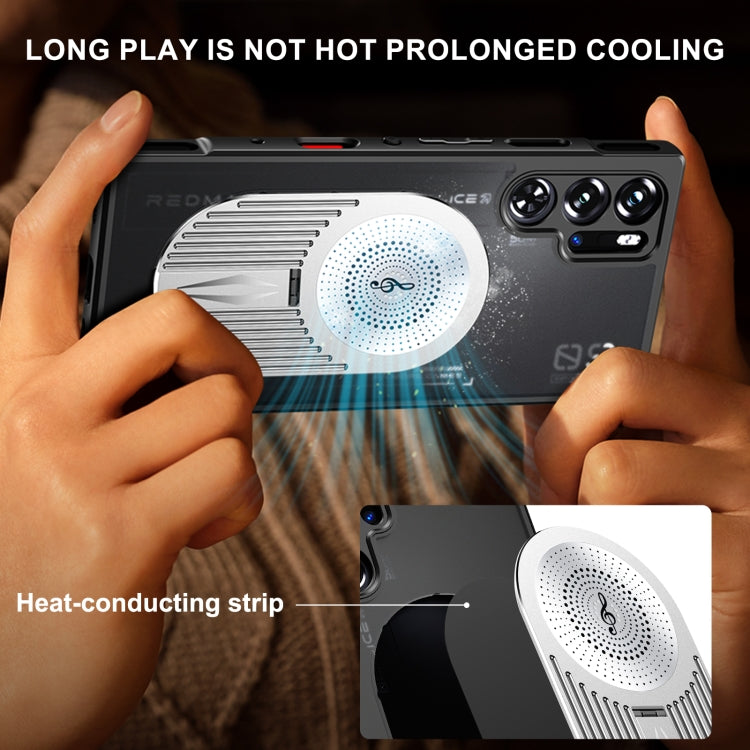 For ZTE nubia RedMagic 9 Pro / 9S Pro Heat Dissipation Aromatherapy MagSafe Holder Phone Case