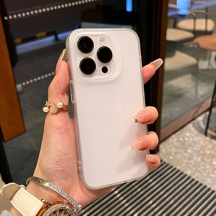 For iPhone 16 Pro Frosted Shockproof TPU Phone Case