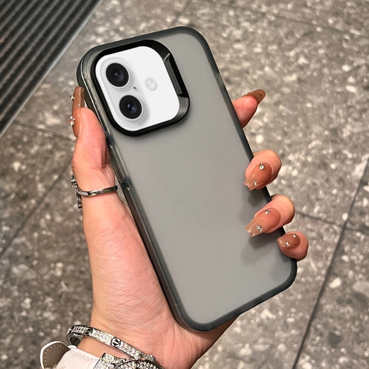 For iPhone 16 Frosted Shockproof TPU Phone Case
