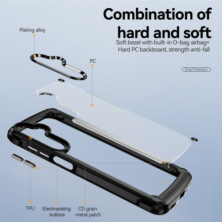 For Samsung Galaxy A16 5G TPU + PC Lens Protection Phone Case