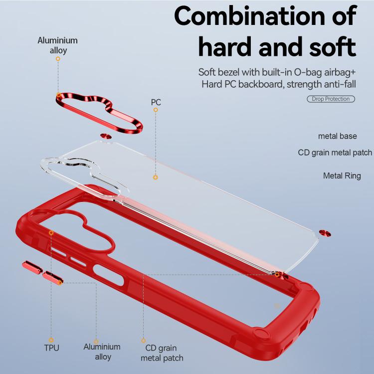 For Samsung Galaxy A36 5G TPU + PC Lens Protection Phone Case