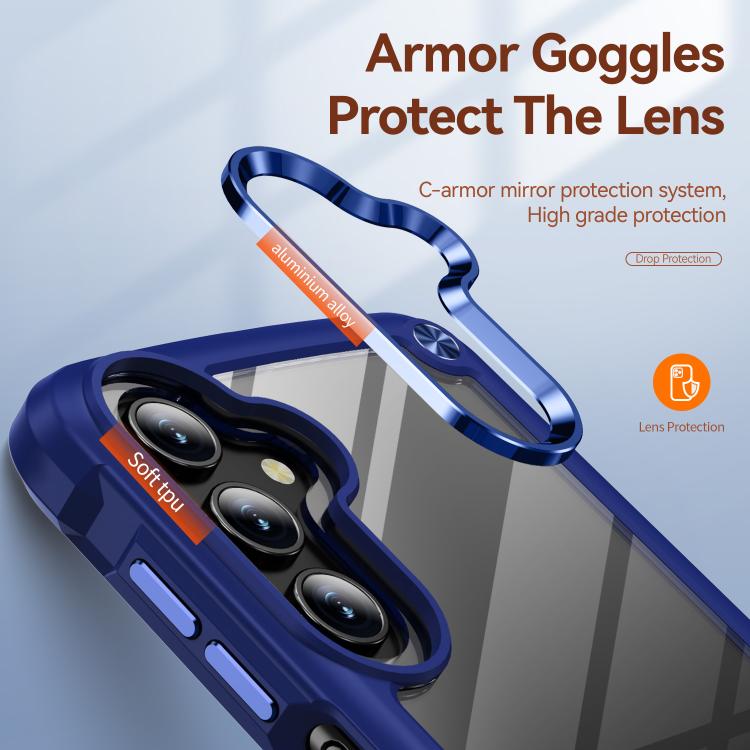 For Samsung Galaxy A36 5G TPU + PC Lens Protection Phone Case