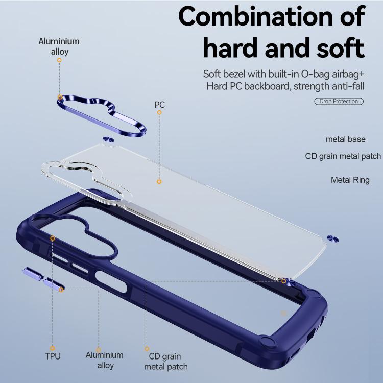 For Samsung Galaxy A36 5G TPU + PC Lens Protection Phone Case