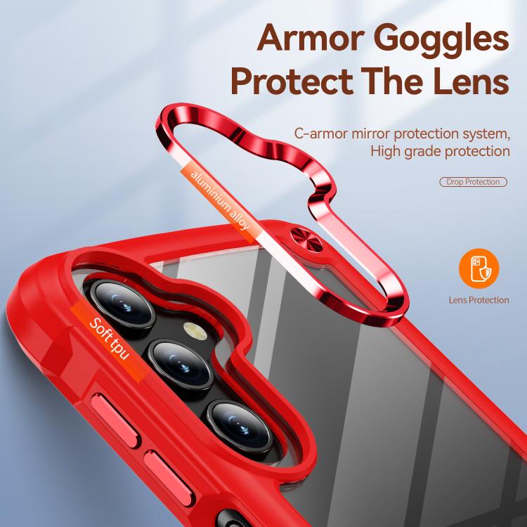 For Samsung Galaxy A56 5G TPU + PC Lens Protection Phone Case