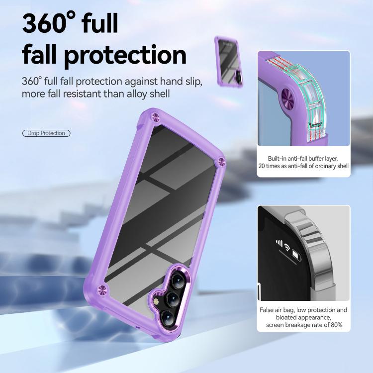 For Samsung Galaxy A56 5G TPU + PC Lens Protection Phone Case