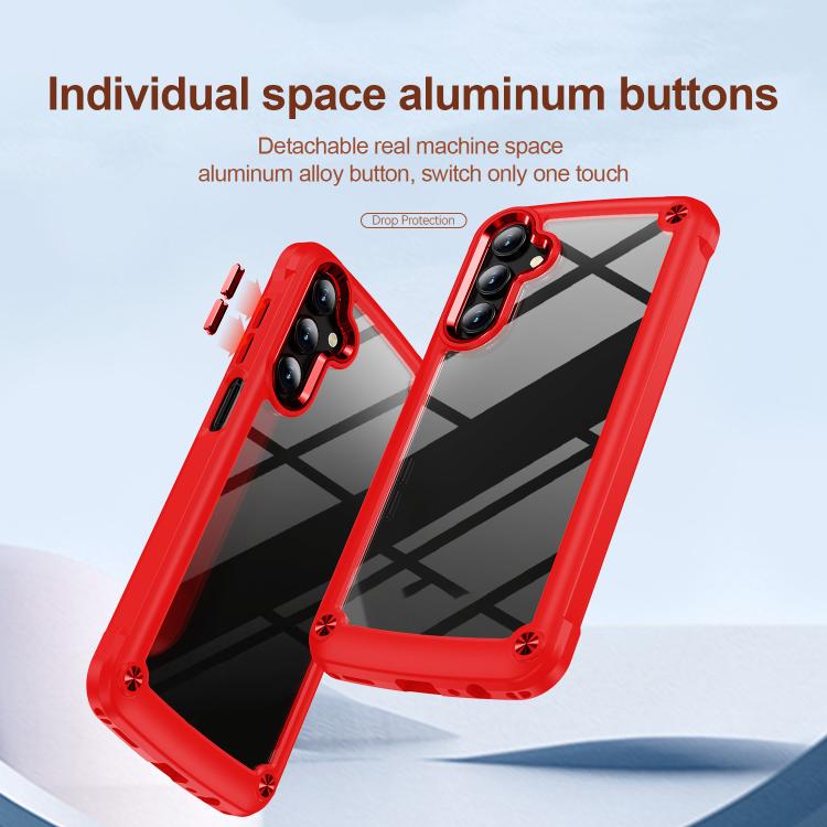 For Samsung Galaxy A37 5G TPU + PC Lens Protection Phone Case