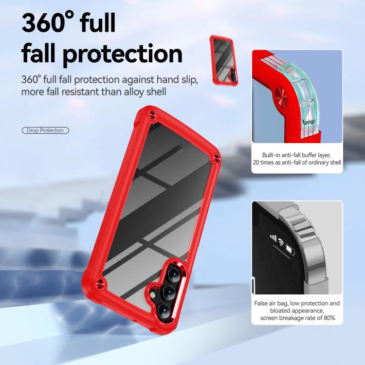 For Samsung Galaxy A37 5G TPU + PC Lens Protection Phone Case