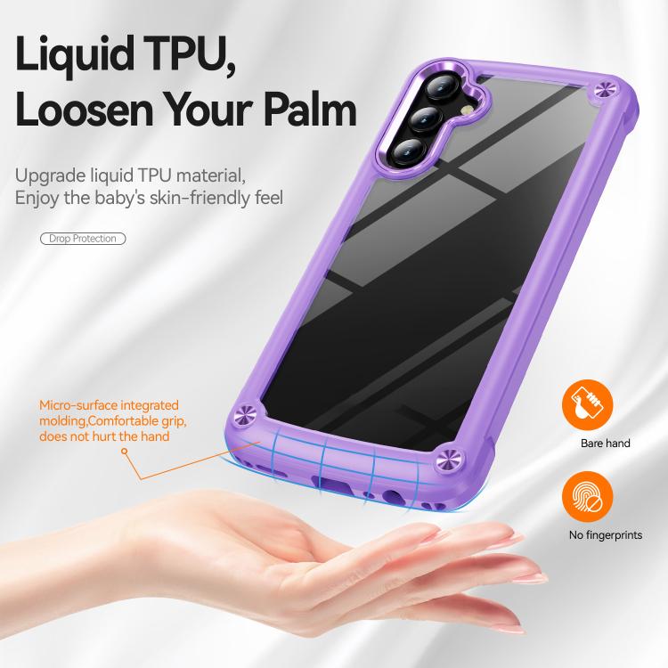 For Samsung Galaxy A37 5G TPU + PC Lens Protection Phone Case