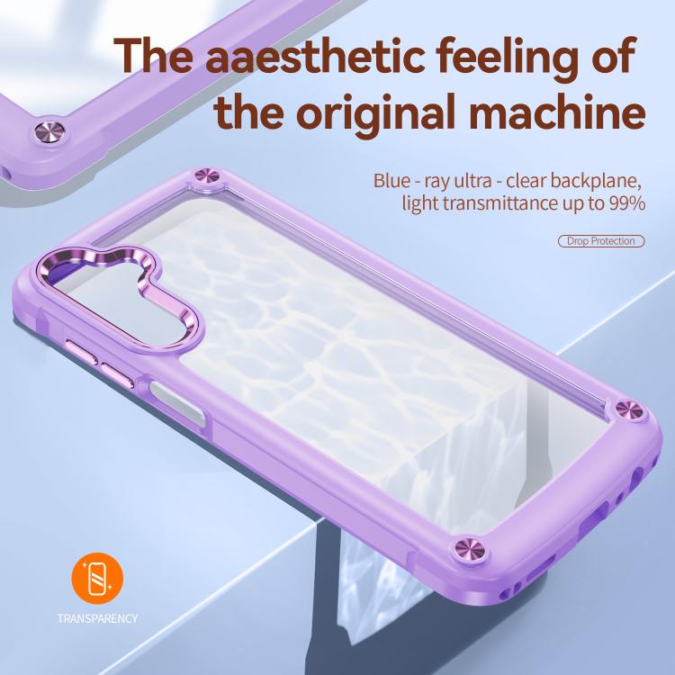 For Samsung Galaxy A37 5G TPU + PC Lens Protection Phone Case