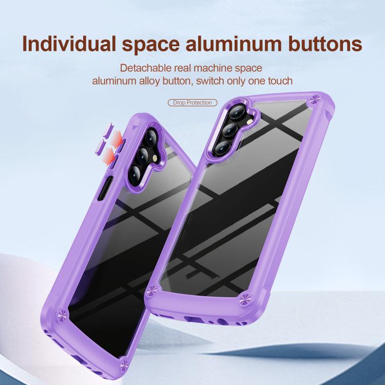 For Samsung Galaxy A37 5G TPU + PC Lens Protection Phone Case