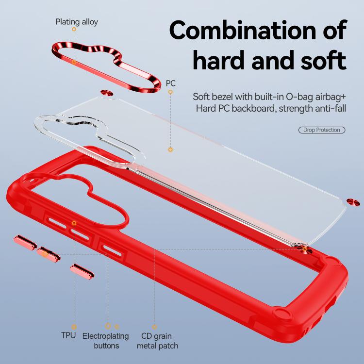 For Samsung Galaxy A57 5G TPU + PC Lens Protection Phone Case