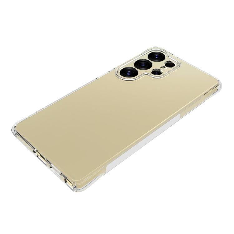 For Samsung Galaxy S25 Ultra 5G Shockproof Non-slip Thickening TPU Phone Case - Transparent