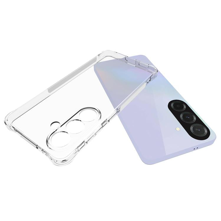 For Samsung Galaxy S26 5G Shockproof Non-slip Thickening TPU Phone Case - Transparent