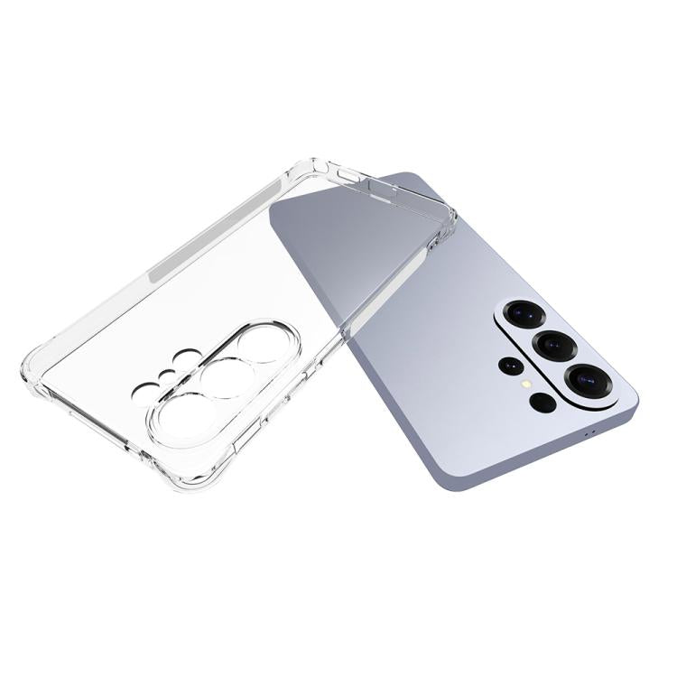 For Samsung Galaxy S26 Ultra 5G Shockproof Non-slip Thickening TPU Phone Case - Transparent