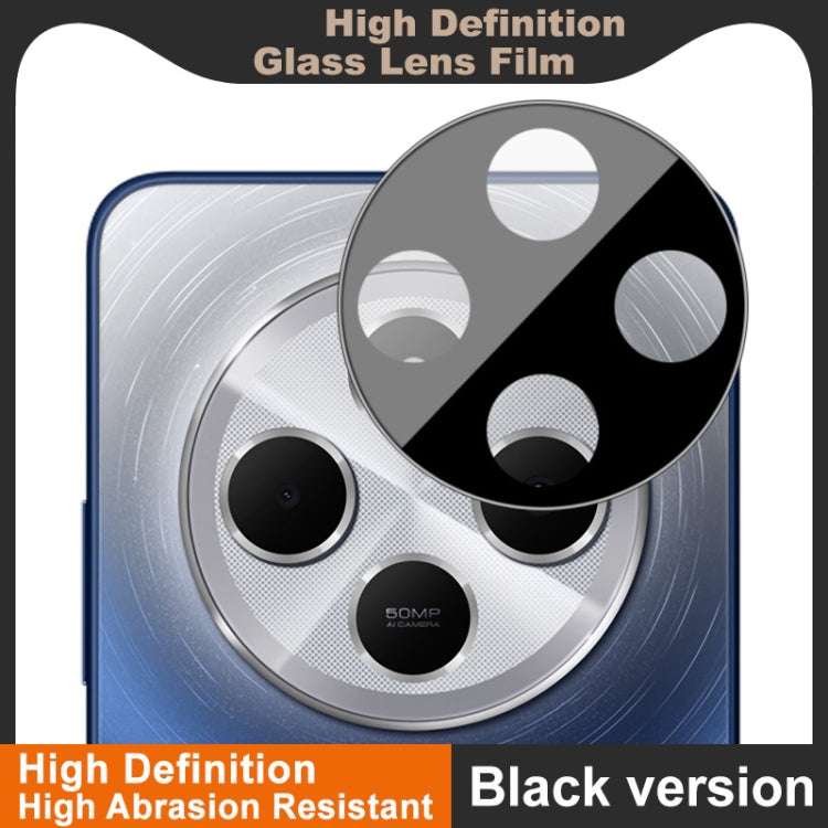 For Redmi 14C 4G / 14R IMAK Rear Camera Lens Glass Film Black Version