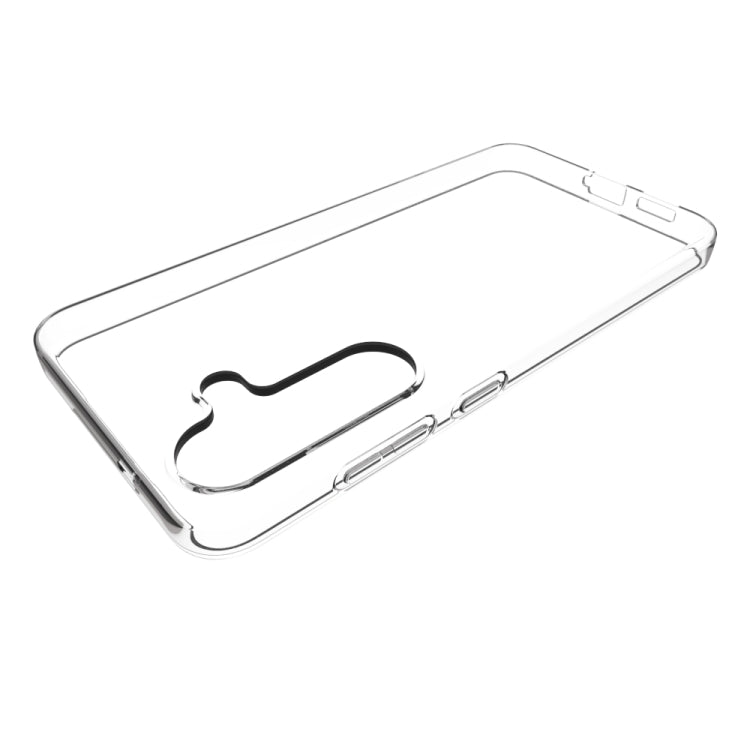 For Samsung Galaxy S25+ 5G Waterproof Texture TPU Phone Case - Transparent
