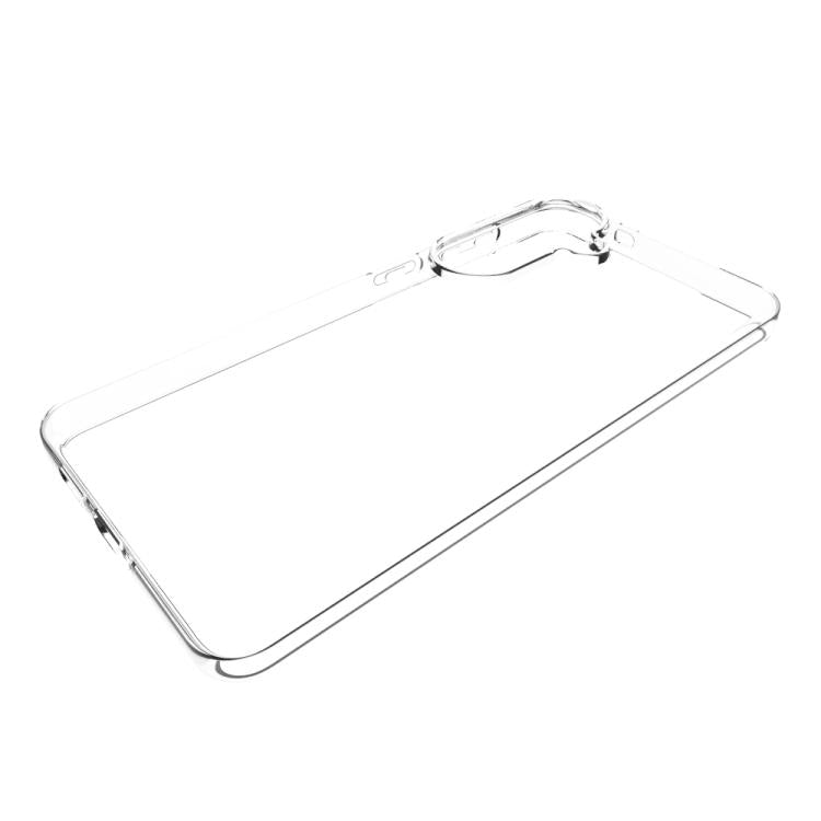 For Samsung Galaxy S26+ 5G Waterproof Texture TPU Phone Case - Transparent