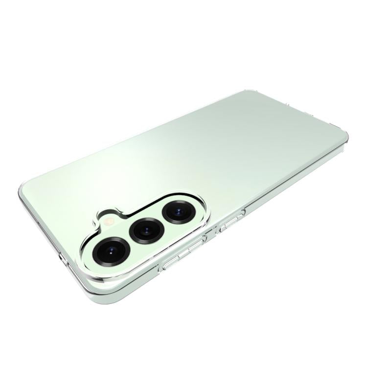 For Samsung Galaxy S26+ 5G Waterproof Texture TPU Phone Case - Transparent