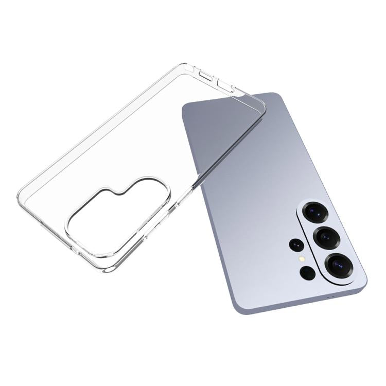 For Samsung Galaxy S26 Ultra 5G Waterproof Texture TPU Phone Case - Transparent
