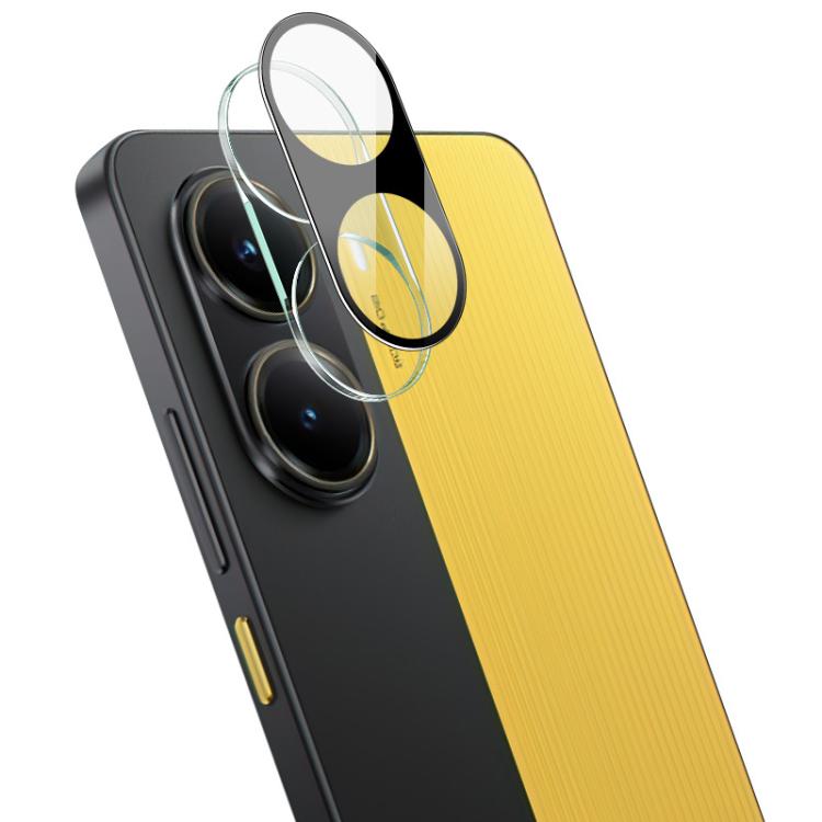 For Redmi Turbo 4 / POCO X7 Pro imak High Definition Integrated Glass Lens Film Black Version