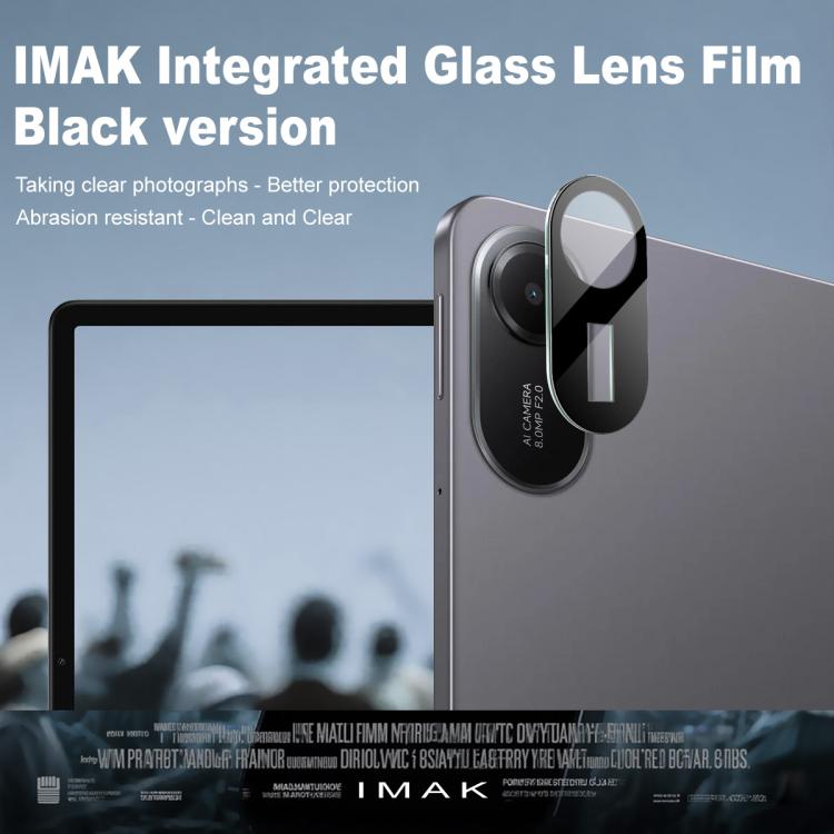 For Redmi Pad 2 imak High Definition Integrated Glass Lens Film Black Version